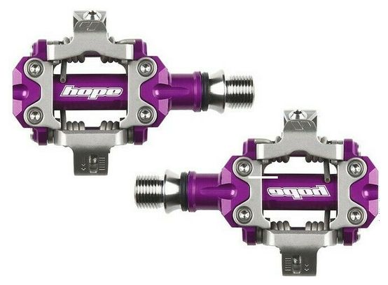 Pair of Hope Union RC Purple Automatic Pedals