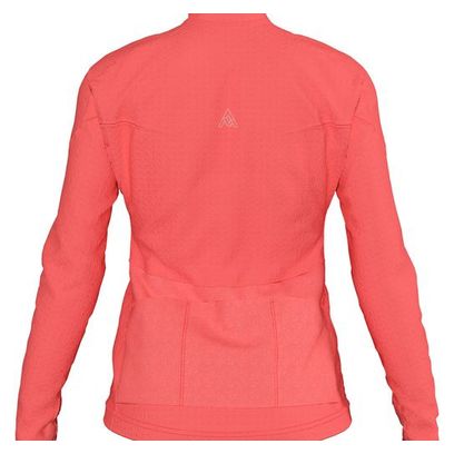 Maglia a maniche lunghe Seton Orange Hot Coral 7Mesh Donna