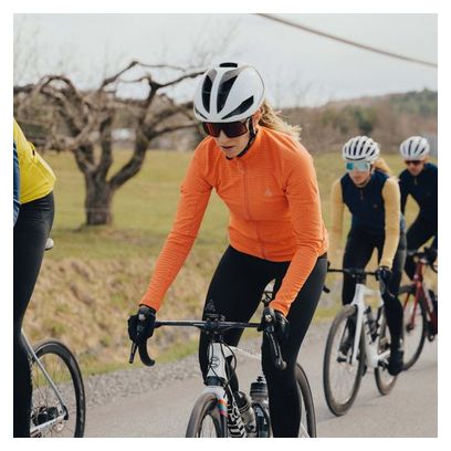 Maglia a maniche lunghe Seton Orange Hot Coral 7Mesh Donna
