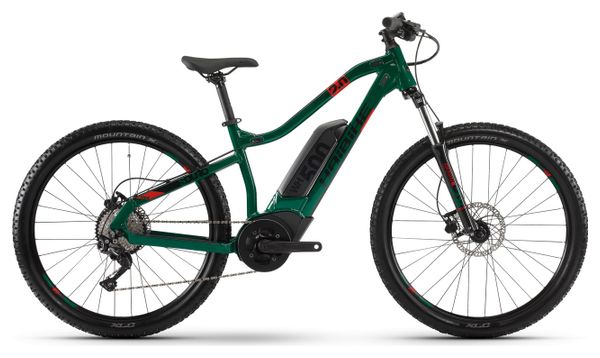 Haibike SDuro HardSeven Life 2.0 Mujer MTB rígida eléctrica Shimano Deore 10S 500 Wh 27.5 '' Verde 2020