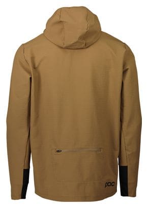 Poc Mantle Thermal Jasper Brown Hooded Jacket