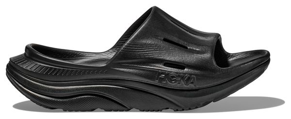 Chaussures de Récupération Unisexe Hoka ORA Recovery Slide 3 Noir