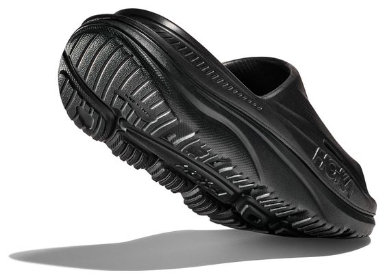 Chaussures de Récupération Unisexe Hoka ORA Recovery Slide 3 Noir