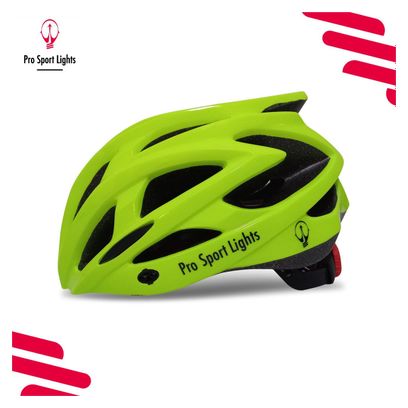 Casque de vélo Femmes/Hommes - All-round - Jaune flashy