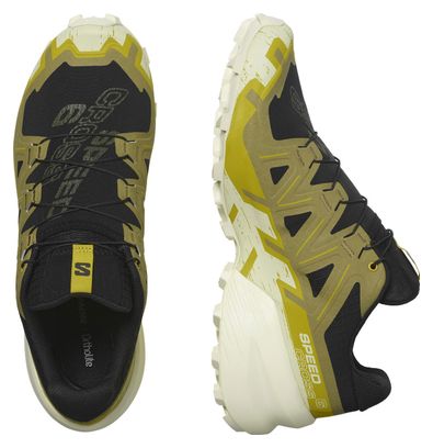 Zapatillas de trail Salomon Speedcross 6 Negro/Caqui/Amarillo