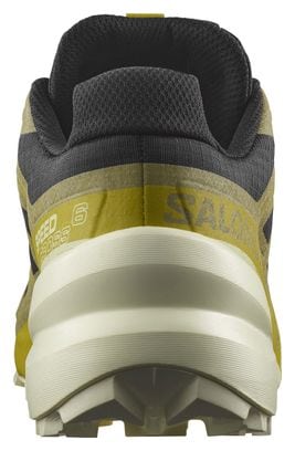 Chaussures de Trail Salomon Speedcross 6 Noir/Khaki/Jaune