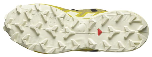 Salomon Speedcross 6 Trail Shoes Black/Khaki/Yellow