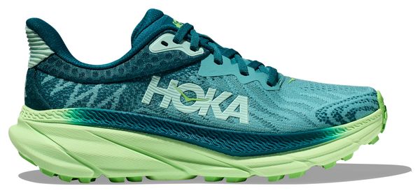Trail Running Shoes Hoka Women's Challenger ATR 7 Blue Green