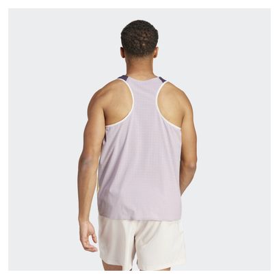 adidas Performance adizero Promo Tank Black Pink