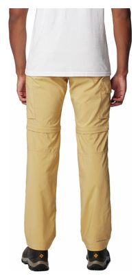 Pantalón Convertible Columbia Silver Ridge Utility Beige
