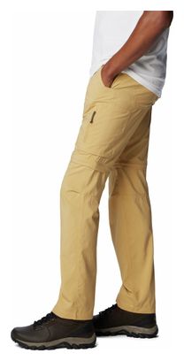Pantalón Convertible Columbia Silver Ridge Utility Beige