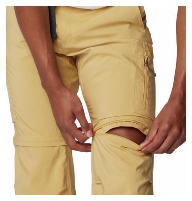 Pantalón Convertible Columbia Silver Ridge Utility Beige