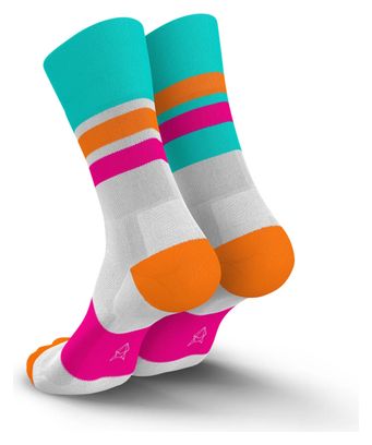 Incylence Ultralight Tracks Socks Blue/Pink