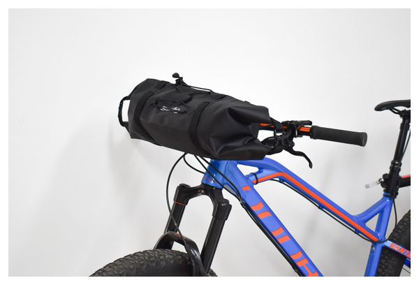 Sac Guidon Vélo Etanche 9L Sac de Guidon Waterproof 600D TPU