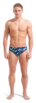 Bañador Arena Aqua Gleam negro/azul para hombre