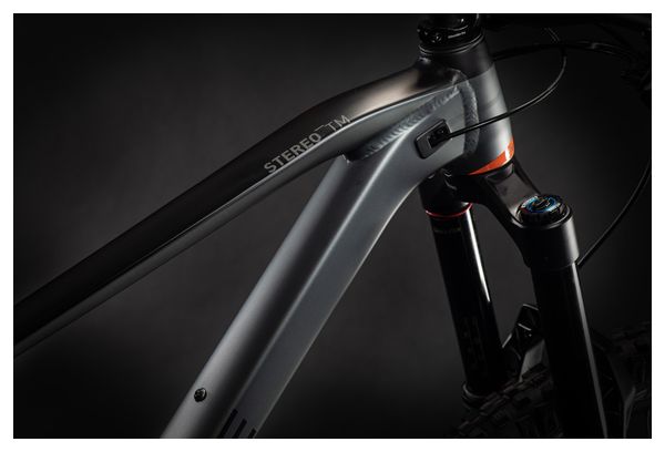MTB Cube Stereo 170 TM 29 Full Suspension Shimano XT 12S 29'' Grigio Arancio 2021