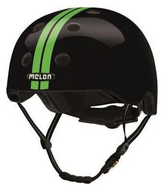 Casque de vélo Urbain - MELON - All Stars Noir/Vert - NOIR/VERT