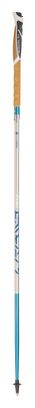 Bastoncini da trail pieghevoli TSL Outdoor Alu 4 Cork Cross Azur Blue a 4 razze