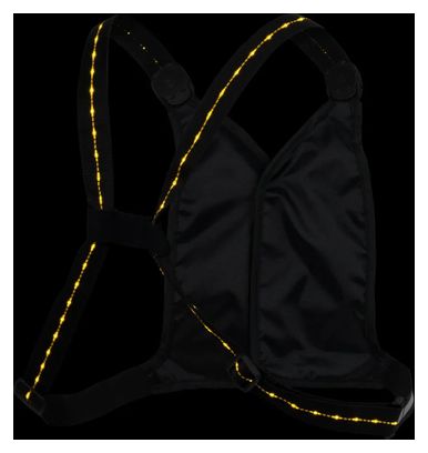 Gilet de Sécurité Nathan Laser Light Web Noir/Réflechissant