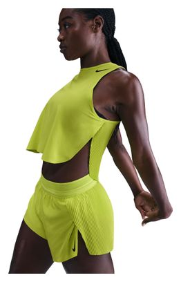 Nike AeroSwift Geel Gewas top voor dames