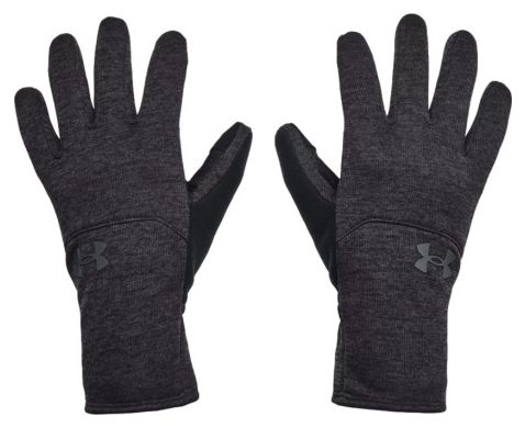 Guantes de forro polar Under Armour negros