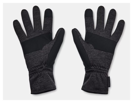 Guantes de forro polar Under Armour negros