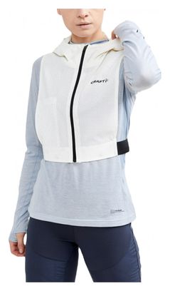 Craft ADV Lumen White Reflective Women's Sleeveless Vest
