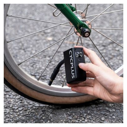 Cycplus ivp033 mini pompe electrique avec ecran led petite pompe as2