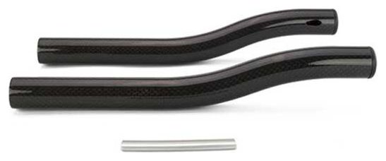 Gebruik Tri S-Bend Carbon Extensions 240mm Zwart