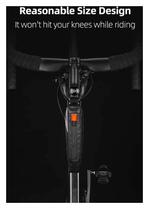 Sacoche de cadre 0 5 L pour vélo de route  VTT et triathlon
