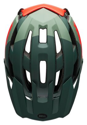 BELL Super Air R Mips Removable Chinstrap Helmet Green Red 2022