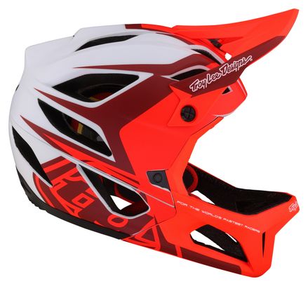 Troy Lee Designs Stage Mips Red Full Face Helmet