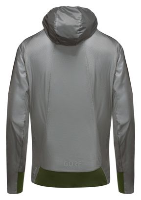 Chaqueta Gore Wear R5 Aislante Térmico Gore-Tex Gris/Caqui