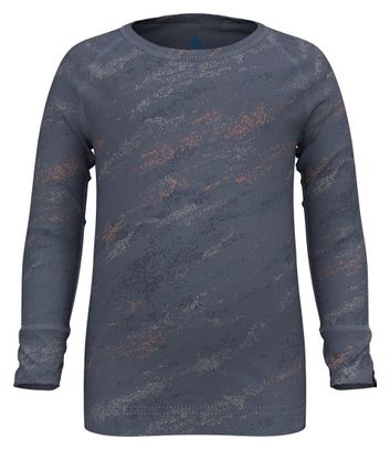 Base Layer Kinder Odlo Active Warm Grau