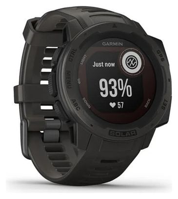 Garmin Instinct Solar GPS Uhr Graphitgrau