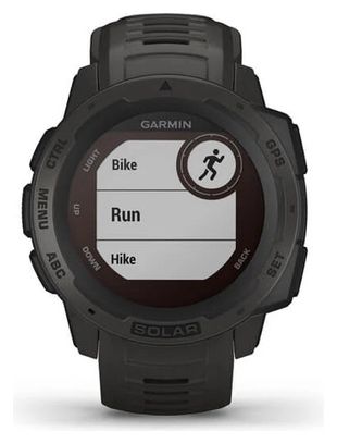 Garmin Instinct Solar GPS Uhr Graphitgrau