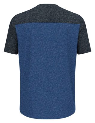 T-Shirt VTT Odlo X-Alp Linencool Noir/Bleu