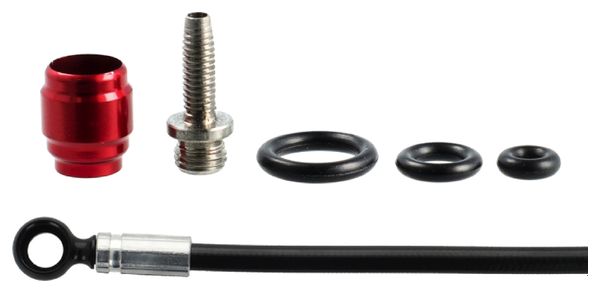 Kit de recambio de manguera con conector Banjo Elvedes para Sram/Avid, 2000 mm
