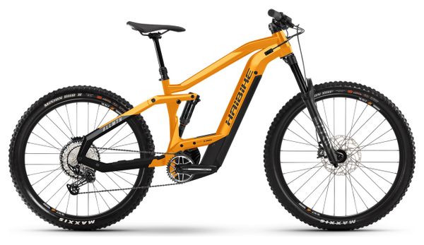 Haibike AllMtn 4 Elektro Vollfederung MTB Shimano SLX 12S 625 Wh 29'' / 27.5'' Plus Orange 2021