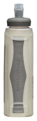Nathan Hypernight Pinnacle Flask + Soporte 420ml Negro/Reflejo
