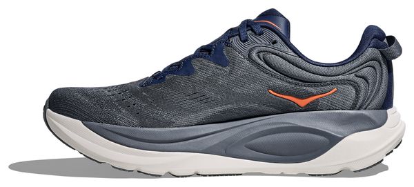 Zapatillas de running Hoka Gaviota 6 azul/naranja para hombre