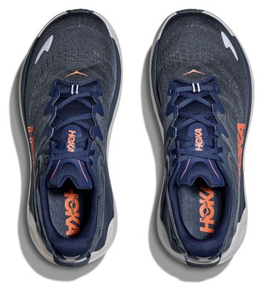Zapatillas de running Hoka Gaviota 6 azul/naranja para hombre