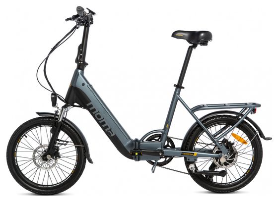 Moma Bikes Vélo Electrique de Ville Pliant  E20Pro  Aluminium  SHIMANO 7V  Bat. Ion Lithium 48V 13Ah