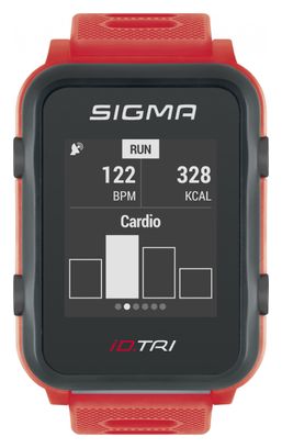 Sigma iD.TRI GPS Watch Red