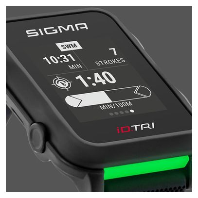 Sigma iD.TRI GPS Uhr Rot