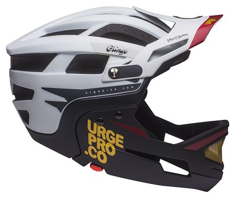 Sierra Gringo Removable Chinstrap Helmet White / Black