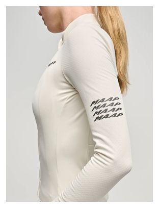 Maillot de manga larga Maap Emerge Thermal Beige, Mujer
