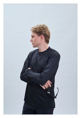 Maillot MTB de manga larga Poc Essential Negro