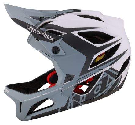 Casco integral Troy Lee Designs Stage Mips Gris