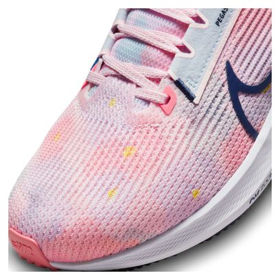 Chaussures de Running Femme Nike Air Zoom Pegasus 40 Premium Rose Bleu